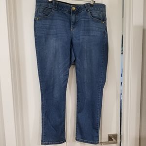 Democracy "Ab" Solution ankle jean capris